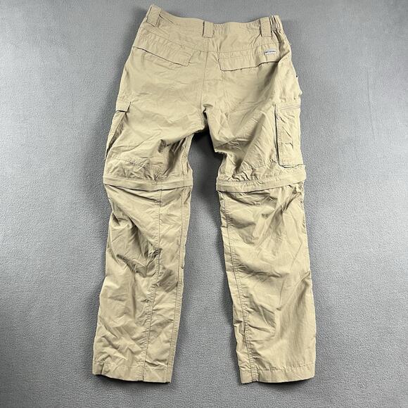 Columbia Pants Mens 32X30 Omni Shield Hiking Cargo Convertible Outdoors Camping - Picture 6 of 11